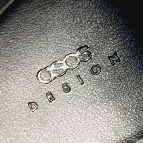 ASOS Brown & Black Leather Chunky Chelsea Ankle Boots F884 - Picture 9 of 12